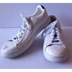 PUMA Sneakers Classic Court Star  Mens Size 10 White Leather Perforated Athletic